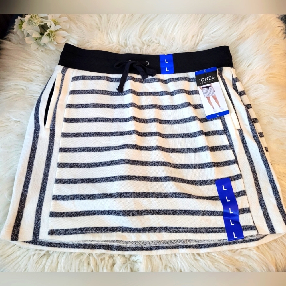NWT Jones New York Cotton Skirt Size Large